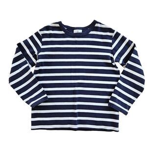 Hanna Andersson Long Sleeve Striped Shirt, Size 130/8, Excellent Used Condition